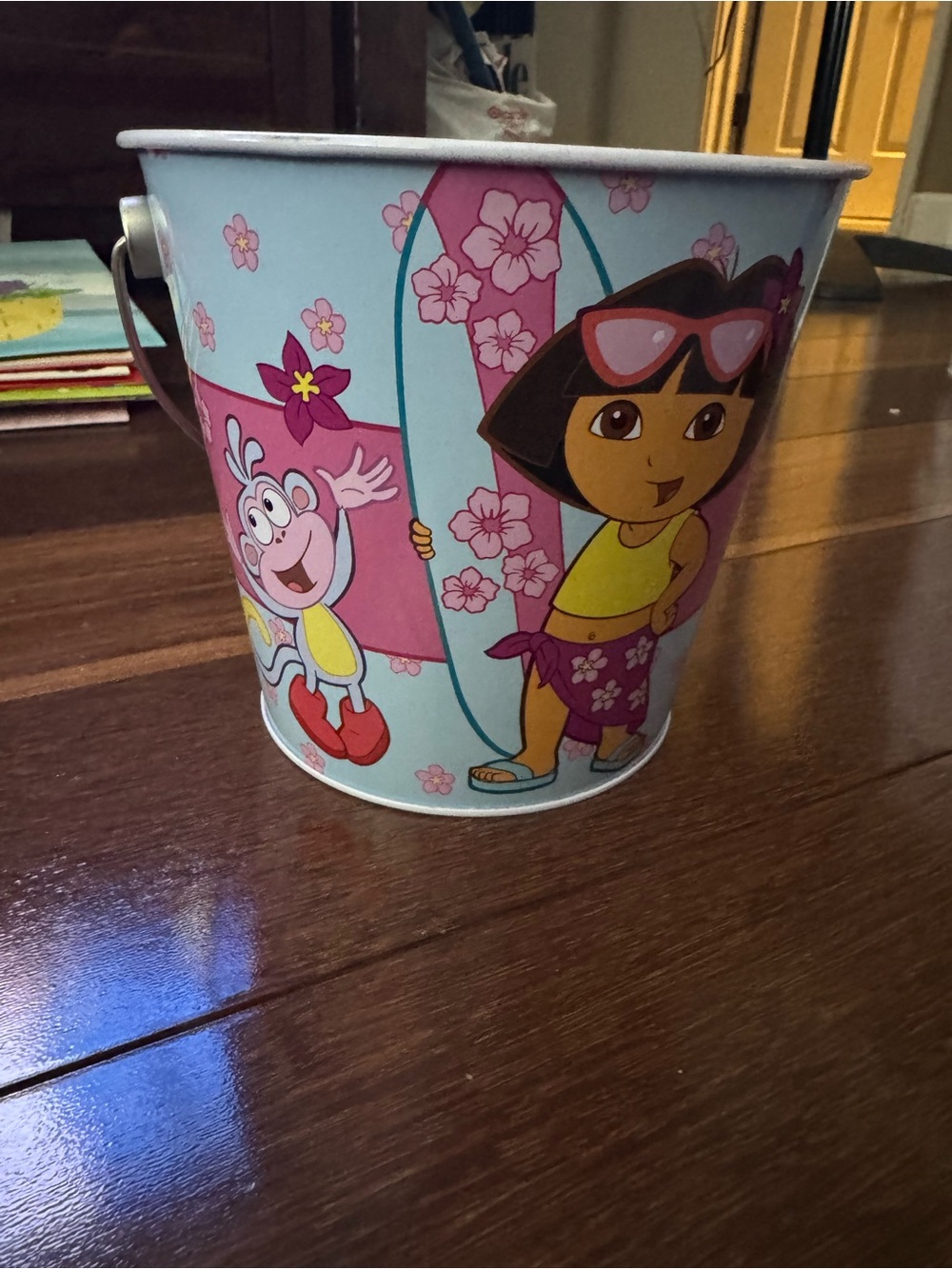 Pink Kids Beach Bucket Dora the Explorer